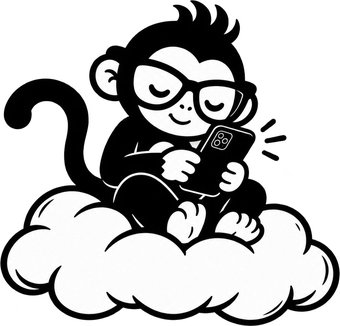 Moka Nuage, le singe sur son nuage